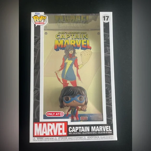 Funko Toys Funko Pop Comic Covers Captain Marvel Target